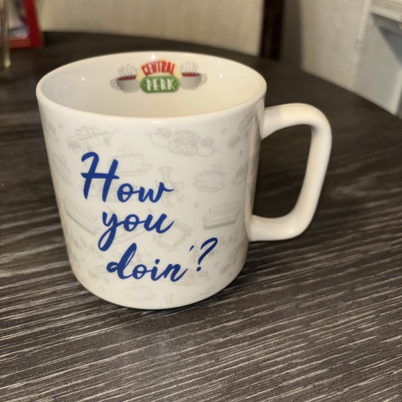 Friends JOEY Central‎ Perk Ceramic Coffee Tea Mug Collectors Paladone WB Rare - Picture 3 of 7